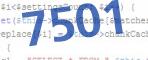 Verification code